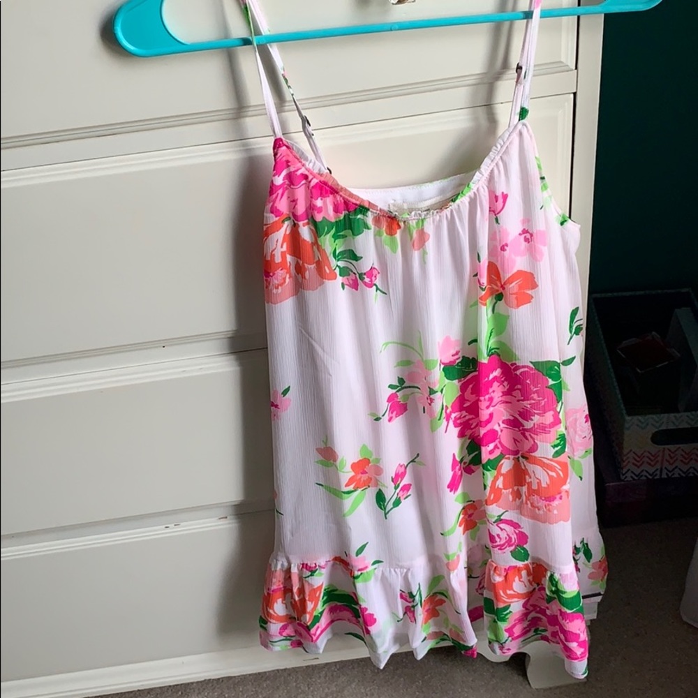 A&F Floral Tunic